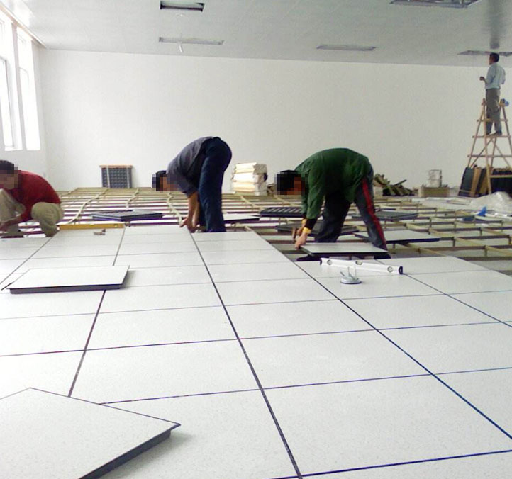 防静电地板安装