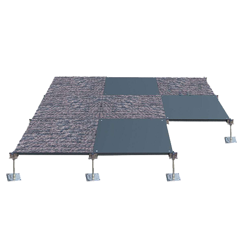 灰色全钢网络地板